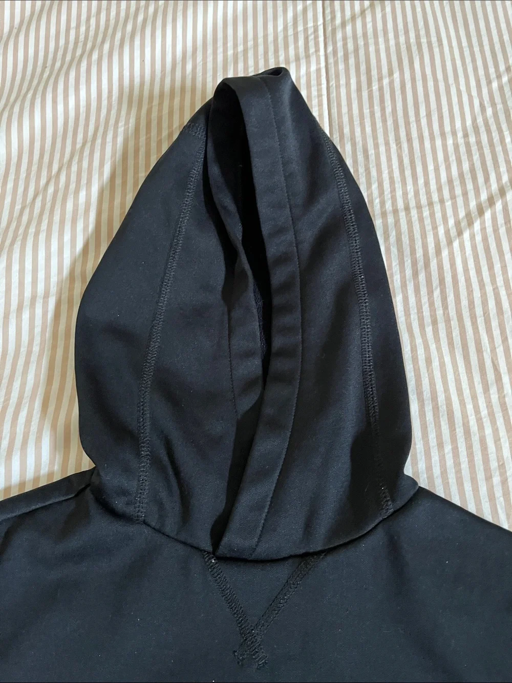 Nike Black & Gray Kids Hoodie with Purple Swoosh